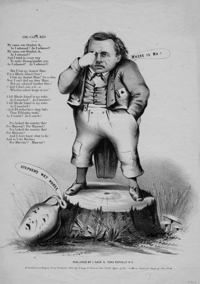 Currer & Ives, New York, 1860 tarafından yayınlanan Ma nerede? by American School