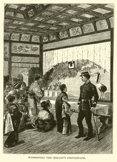 Mikados fotoğrafına tapınmak by American School