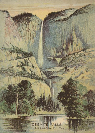 Yosemite Şelaleleri by American School