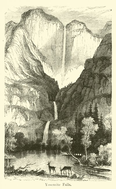 Yosemite Şelaleleri by American School