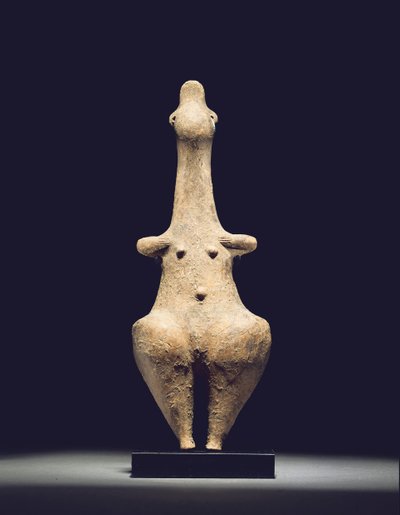 Steatopygous kadın idolü, MÖ 1. binyılın başları by Amlash Culture