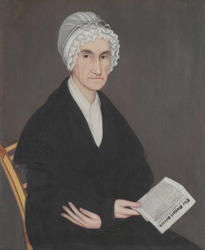 Bayan Reuben Allerton (Lois Atherton) by Ammi Phillips