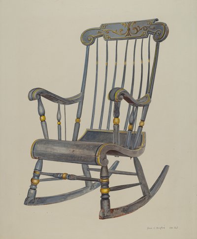 Salıncaklı koltuk by Amos C. Brinton