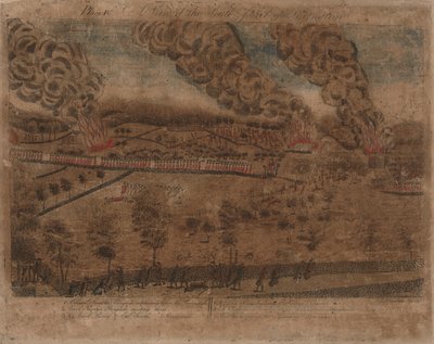 Lexington ve Concord Savaşları: Plaka I, Lexington Savaşı, 19 Nisan 1775. Plaka II, Concord Kasabasından Bir Görünüm. Plaka III: Concord