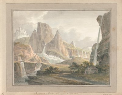 İngiltere, İskoçya ve Galler'den Görüntüler: Le Grand Theatre des Alps and Glaciers by Amos Green