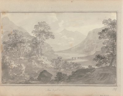 İngiltere, İskoçya ve Galler'den Manzaralar: Capel Cerrig Yakınında by Amos Green