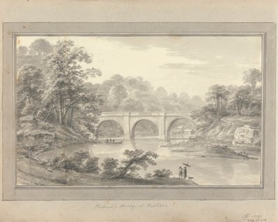 İngiltere, İskoçya ve Galler'deki Görüntüler: Durham'daki Prebend Köprüsü by Amos Green