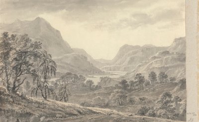 İngiltere, İskoçya ve Galler'deki görüşler; İskoçya'da Tur: Wyburn Gölü Yakınında by Amos Green