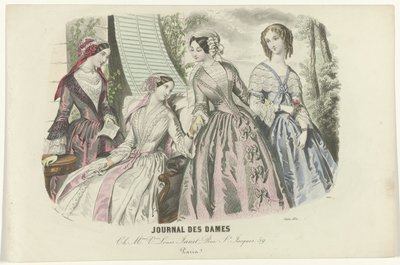 Journal des Dames, Haziran 1850, Sayı 1608: Ch. Mme Louis Janet (...) by Anaïs Colin Toudouze