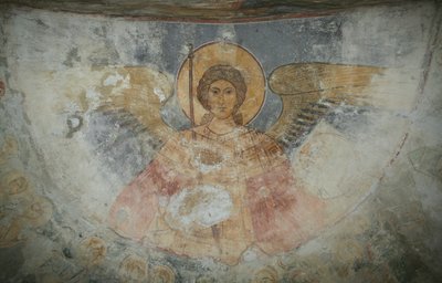 Aziz Michael Başmelek, 12. yüzyıl by Ancient Russian frescos