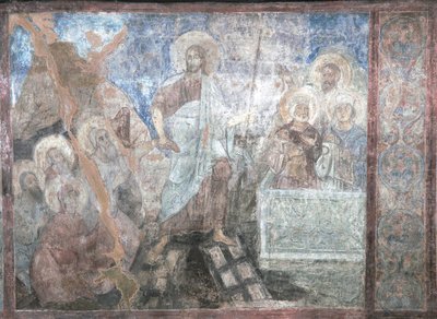 Cehenneme İniş by Ancient Russian frescos