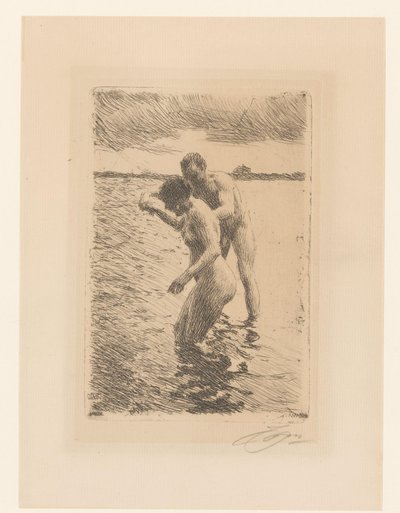 Pilot Pilot - Çok by Anders Leonard Zorn (signed by artist)