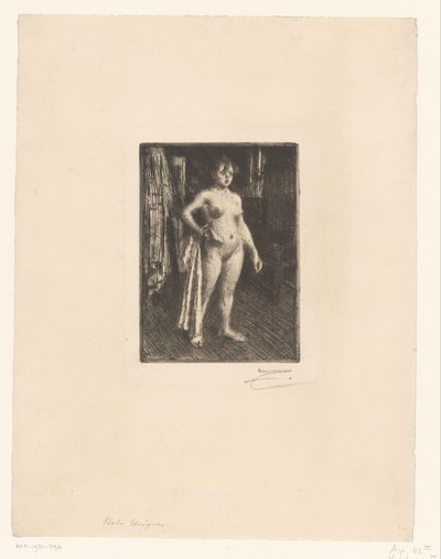 Villette Venüsü by Anders Leonard Zorn (signed by artist)