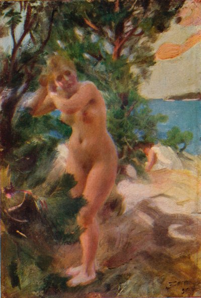 Banyodan Sonra, 1895 by Anders Leonard Zorn