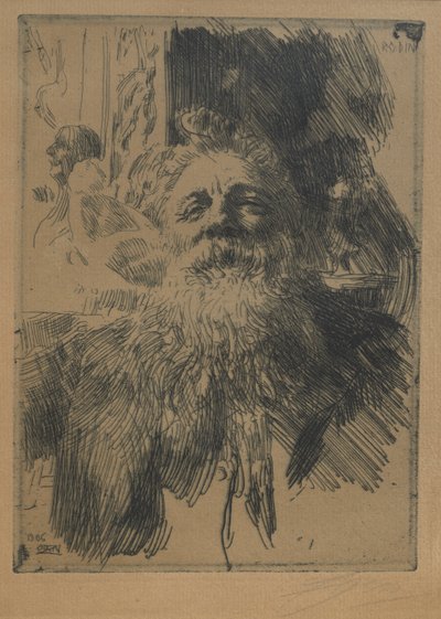 Ağustos Rodin by Anders Leonard Zorn