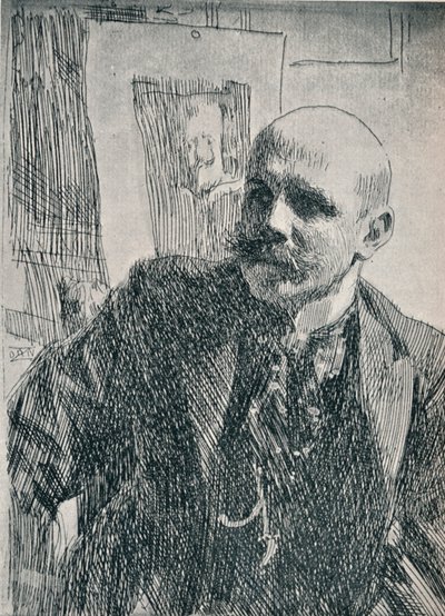 Kont Georg von Rosen 1843-1923, İsveçli ressam, 1893, 1898 by Anders Leonard Zorn
