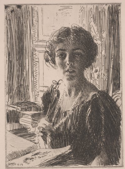 İsveç Veliaht Prensesi by Anders Leonard Zorn