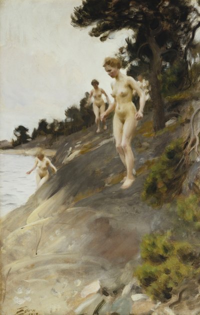 Korkmuş; Skramda, 1912 by Anders Leonard Zorn