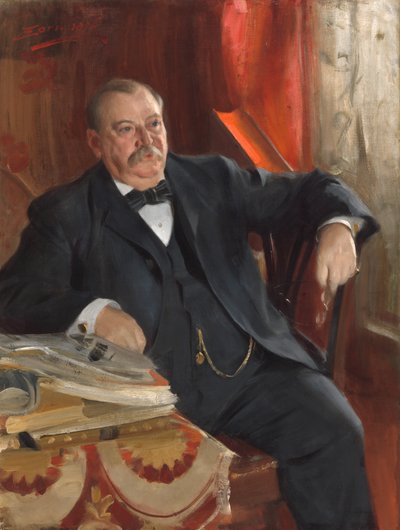 Grover Cleveland, 1899. by Anders Leonard Zorn