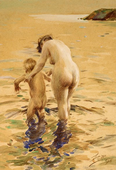 İlk Dip by Anders Leonard Zorn