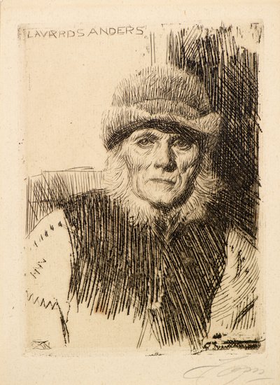 Lavanta Anders by Anders Leonard Zorn