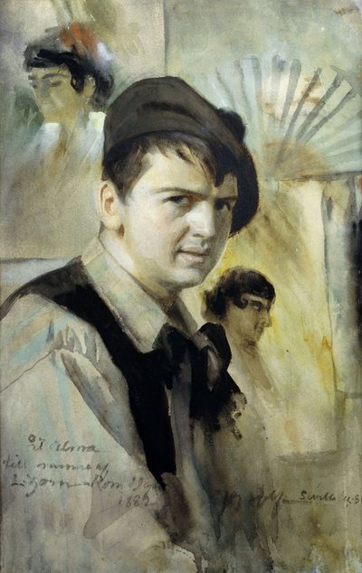 Sanatçının Portresi, 1881 by Anders Leonard Zorn
