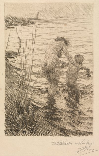 İlk, 1890. by Anders Leonard Zorn