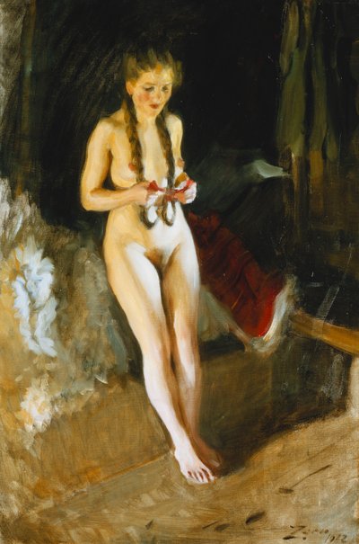işaret, 1912 by Anders Leonard Zorn