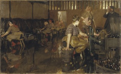 Küçük Bira Fabrikası, 1890 by Anders Leonard Zorn