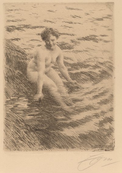 Islak, 1911. by Anders Leonard Zorn