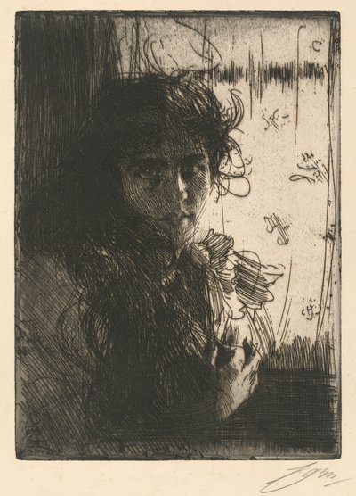 İrlandalı Kız by Anders Leonard Zorn