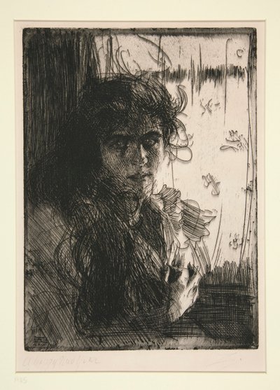 İrlandalı Kız veya Annie by Anders Leonard Zorn