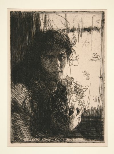 İrlandalı Kız veya Annie by Anders Leonard Zorn