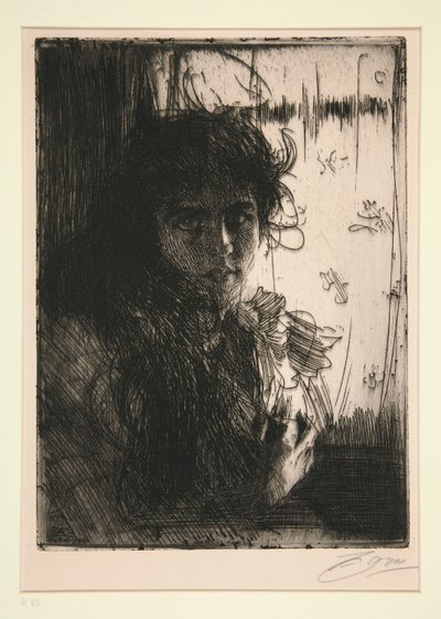 İrlandalı Kız veya Annie by Anders Leonard Zorn