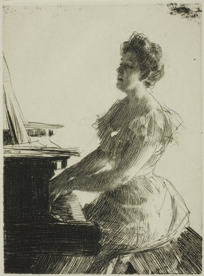 Piyanoda by Anders Leonard Zorn