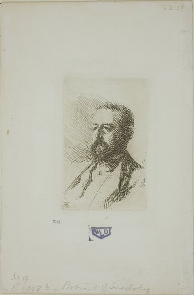 carl snoilsky by Anders Leonard Zorn