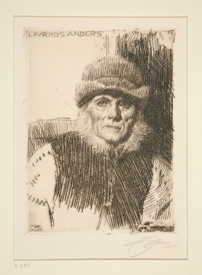 Dalecarlian Köylü by Anders Leonard Zorn