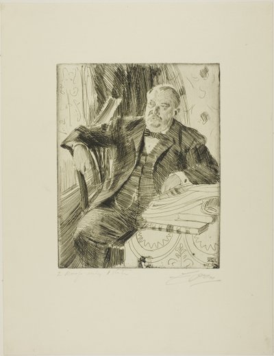 Grover Cleveland I by Anders Leonard Zorn