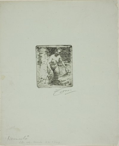 hemulå ben by Anders Leonard Zorn