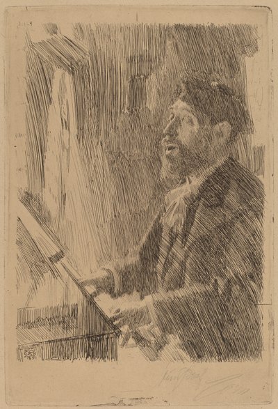JB Faure by Anders Leonard Zorn