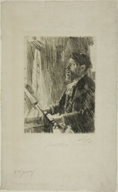 JB Faure by Anders Leonard Zorn