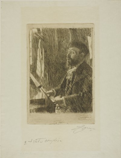 JB Faure by Anders Leonard Zorn