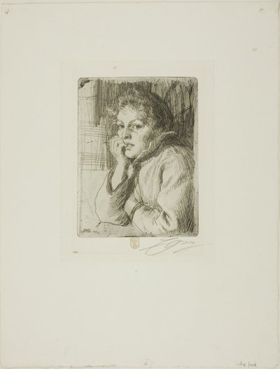 Kesti, bir Mora Köylü by Anders Leonard Zorn