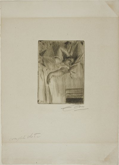 alarm by Anders Leonard Zorn