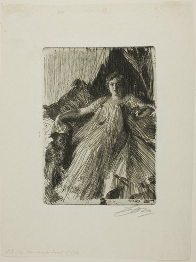 Maud Cassel (Bayan Ashley) by Anders Leonard Zorn