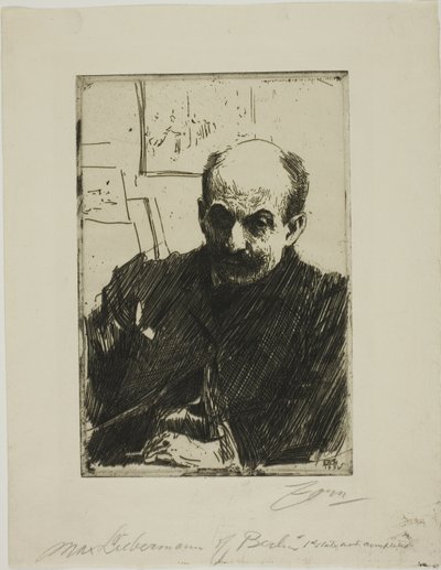 Maksimum Liebermann by Anders Leonard Zorn