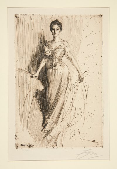 Bayan Ludman by Anders Leonard Zorn