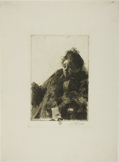 Bayan Simon II by Anders Leonard Zorn
