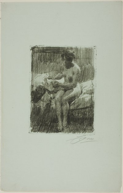 Model Okuma by Anders Leonard Zorn