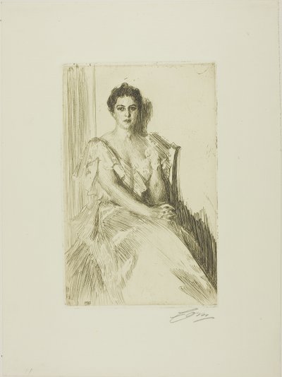Bayan Cleveland II by Anders Leonard Zorn